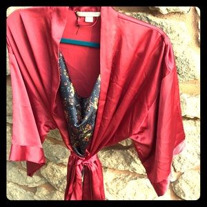 Victoria Secret Robe & Slip Oriental Pattern 💜